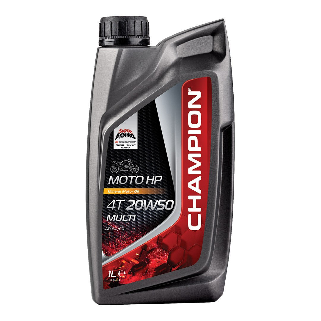 Aceite Champion Moto HP Mineral 4T 20W50 Multi (1lt)