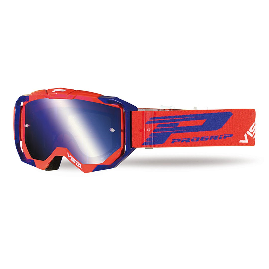 Antiparra Progrip 3303FL (Rojo/Azul) Alpinestars