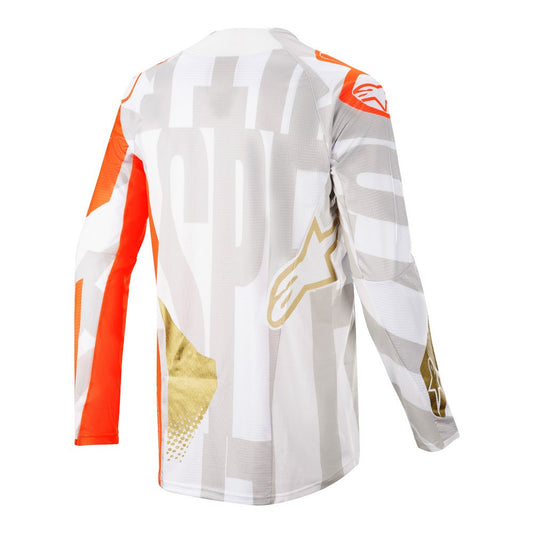 Polera Alpinestars Techstar Factory Metal 2020 (Naranjo)