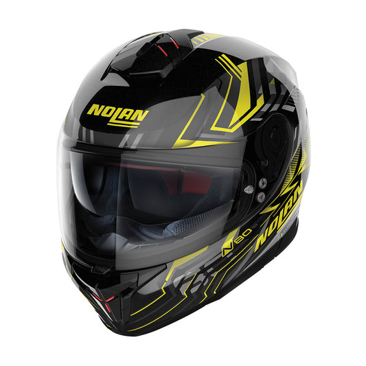 Casco Nolan N80-8 Turbolence 078 Gloss Blk/Yellow