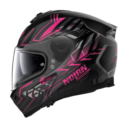 Casco Nolan N80-8 Turbolence 079 Flat Blk/Red
