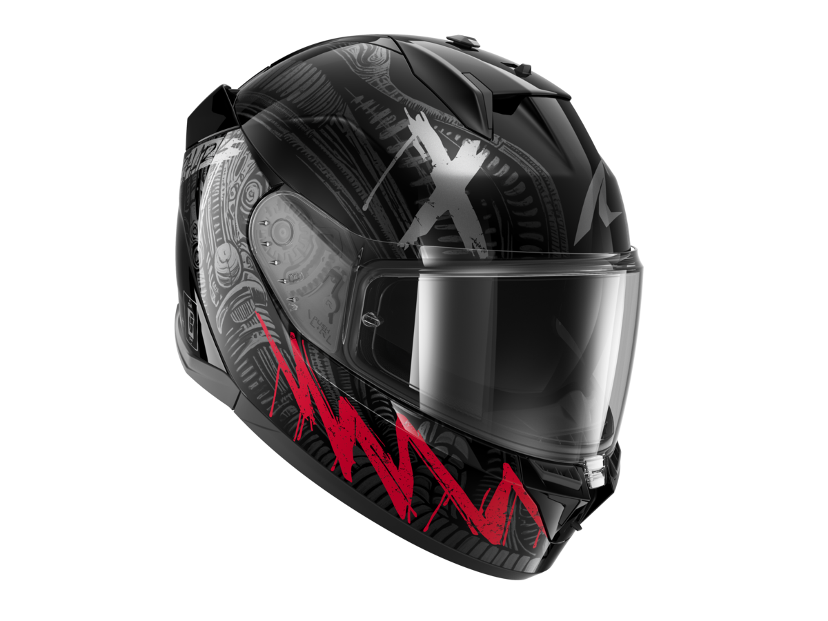 Casco Shark D-Skwall 3 Shiever Kar