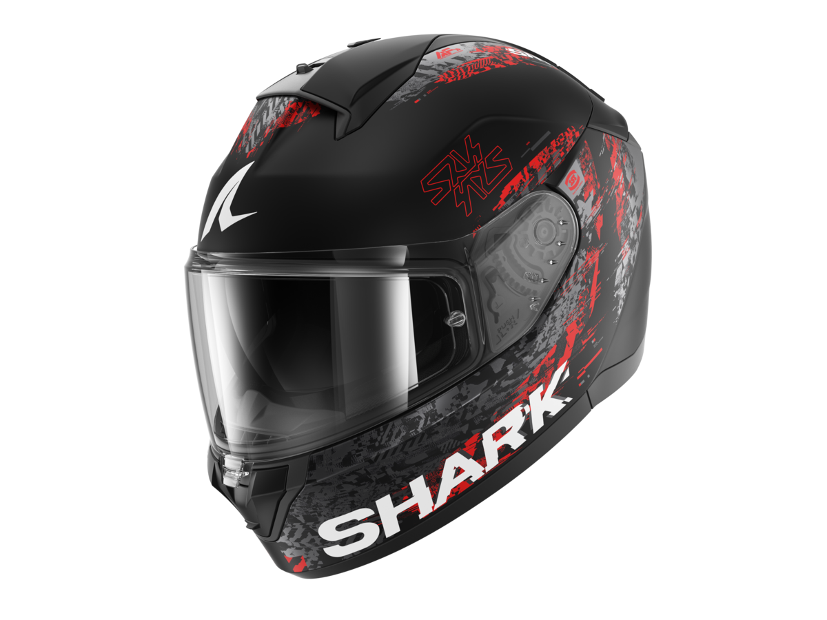 Casco Shark Ridill 2 Speed-Vib Mat Kar