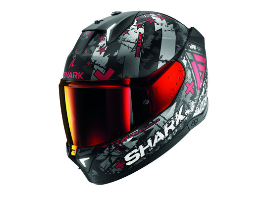 Casco Shark Skwall I3 Hellcat Mat Kur