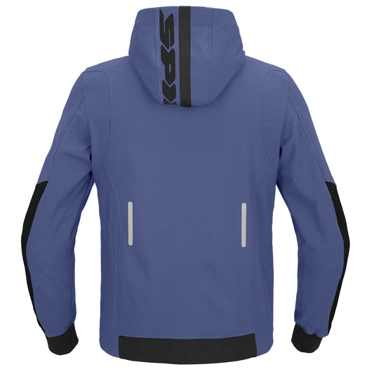 Chaqueta Spidi Hoodie Armor Light Sky