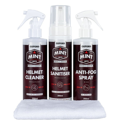 Limpiador Oxford Mint Helmet Care Kit Xl