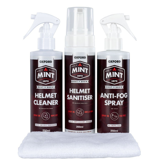 Limpiador Oxford Mint Helmet Care Kit Xl