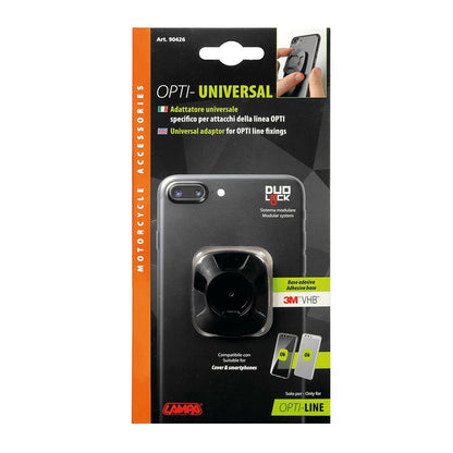 Opti-Universal Adaptador Lampa adhesivo para Smartphones
