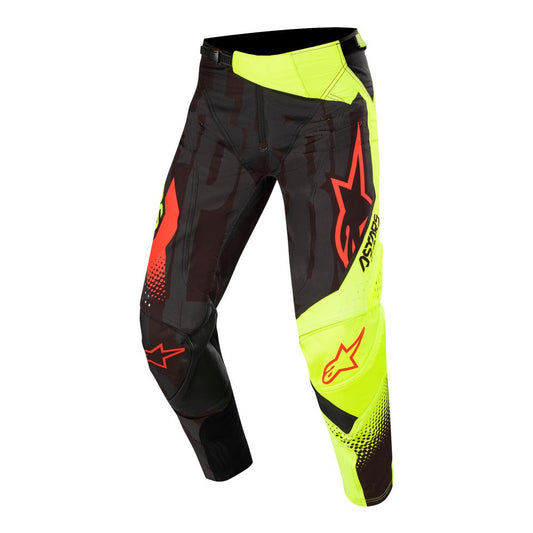 Pantalon Alpinestars Techstar Factory 2020 (Negro/Amarillo)