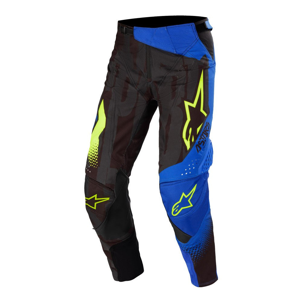 Pantalon Alpinestars Techstar Factory 2020 (Negro/Azul Oscuro)